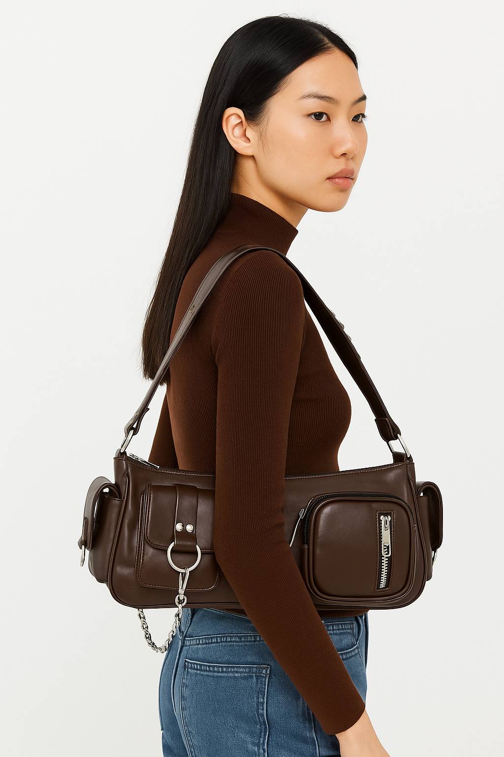 The Rebal bag | Chocolate |