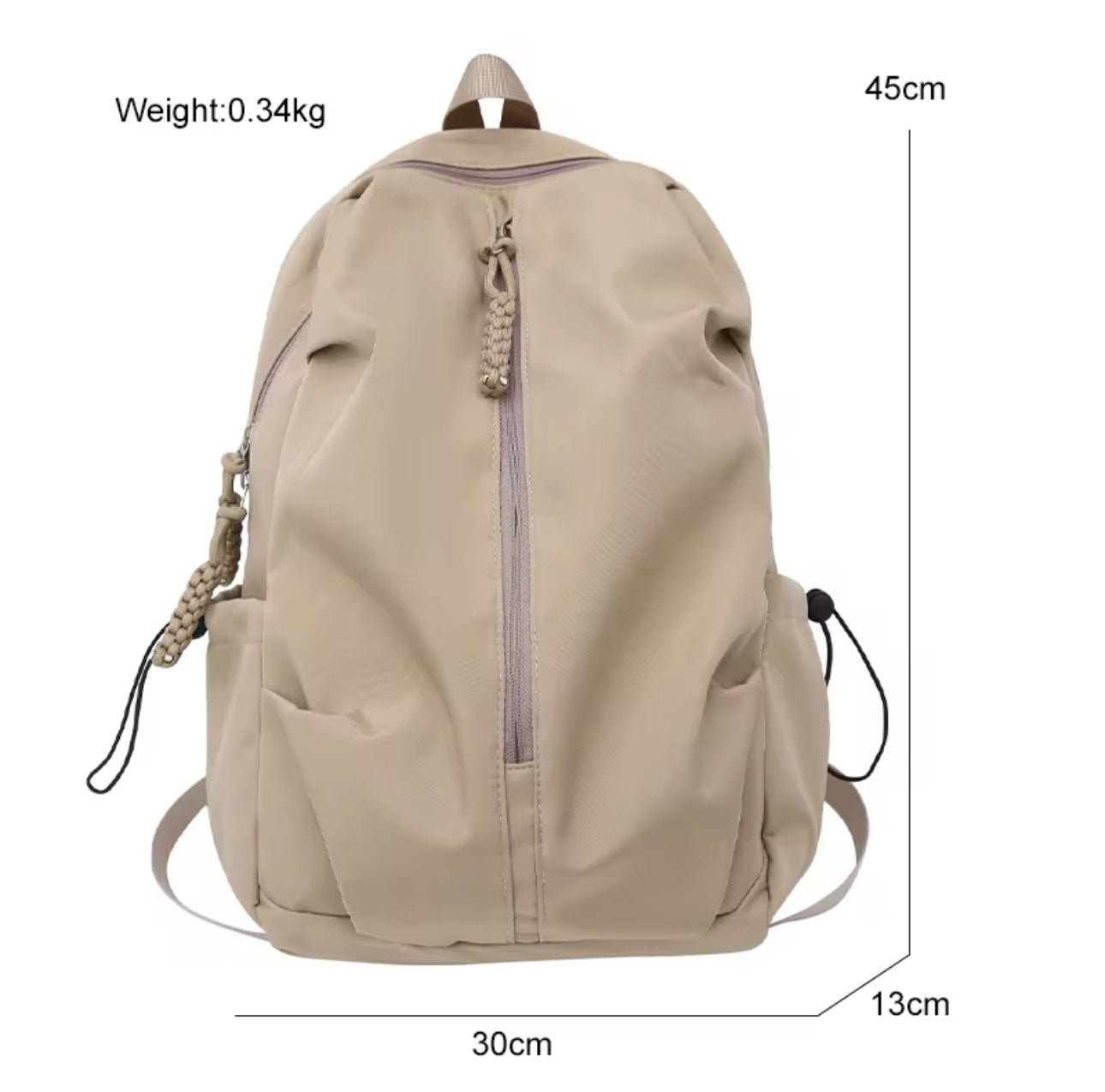 Lucca sporty backpack with laptop compartment