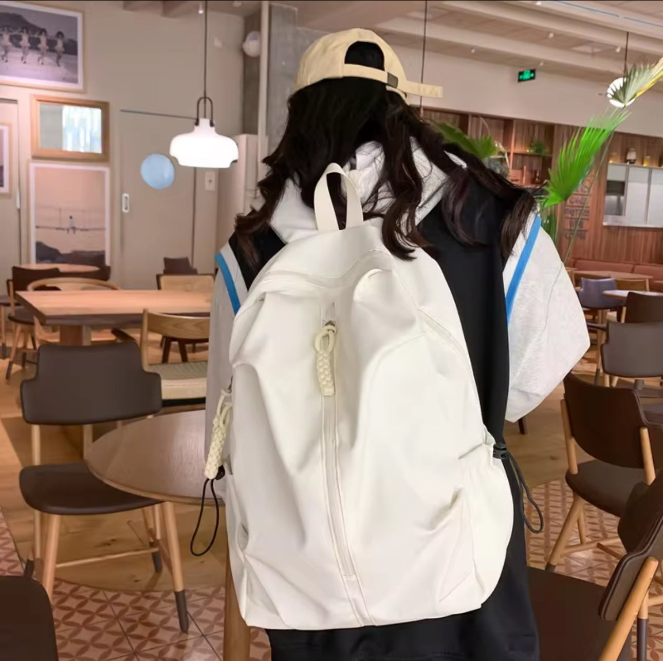 Lucca sporty backpack with laptop compartment