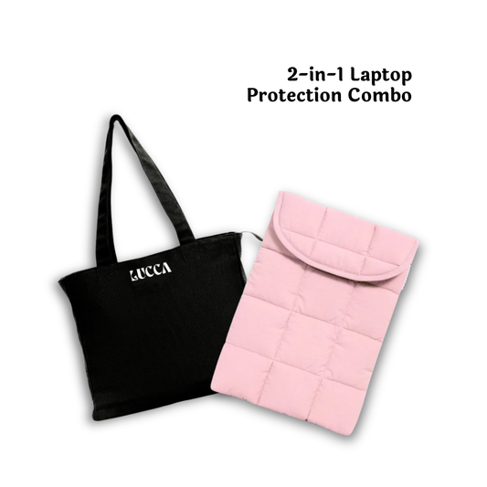 UniGo Laptop Tote + Puffer Laptop Sleeve