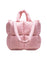 The puffer square tote bag - Soft pink
