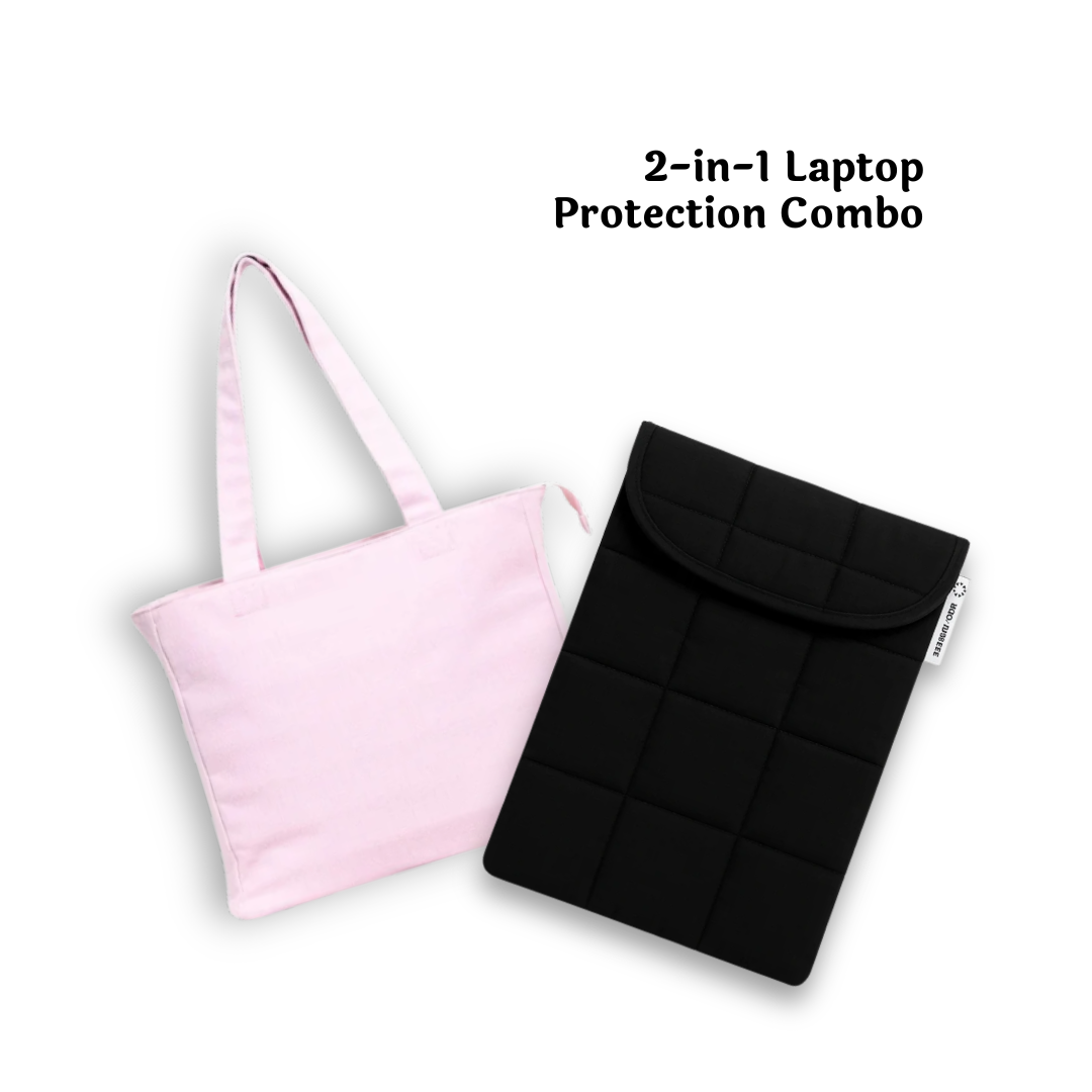 UniGo Laptop Tote + Puffer Laptop Sleeve