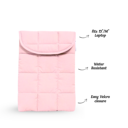 Crocodile Embossed Tote + Puffer Sleeve + FREE Barbie Phone