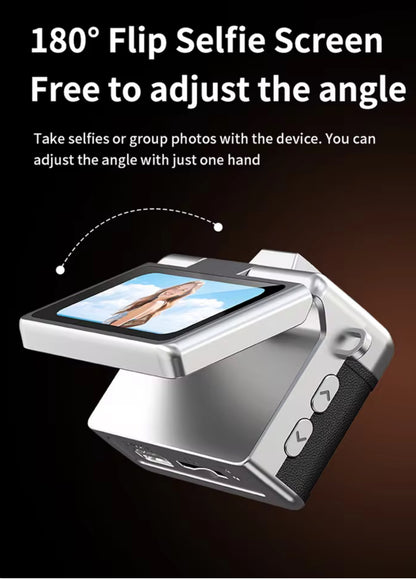 Mini flip digital keychain camera