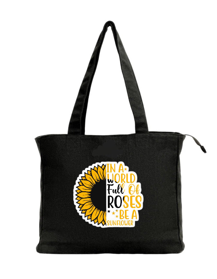 Laptop Tote (Midnight Black)