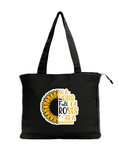 Laptop Tote (Midnight Black)