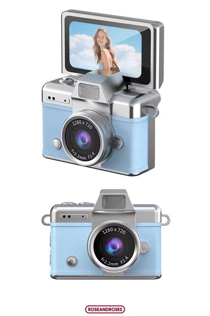 Mini flip digital keychain camera