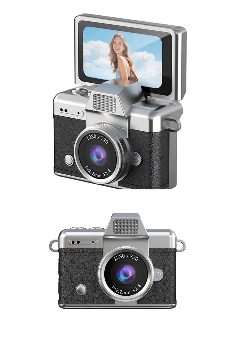 Mini flip digital keychain camera