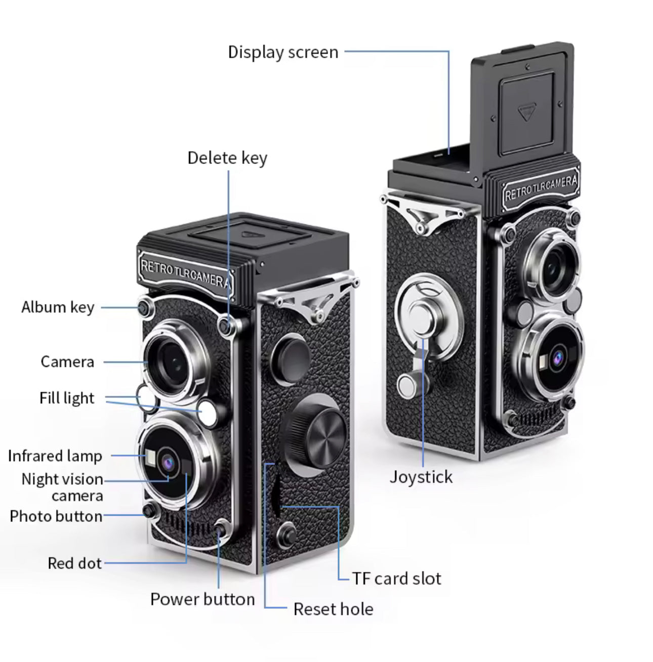 MINI VINTAGE DIGITAL CAMERA