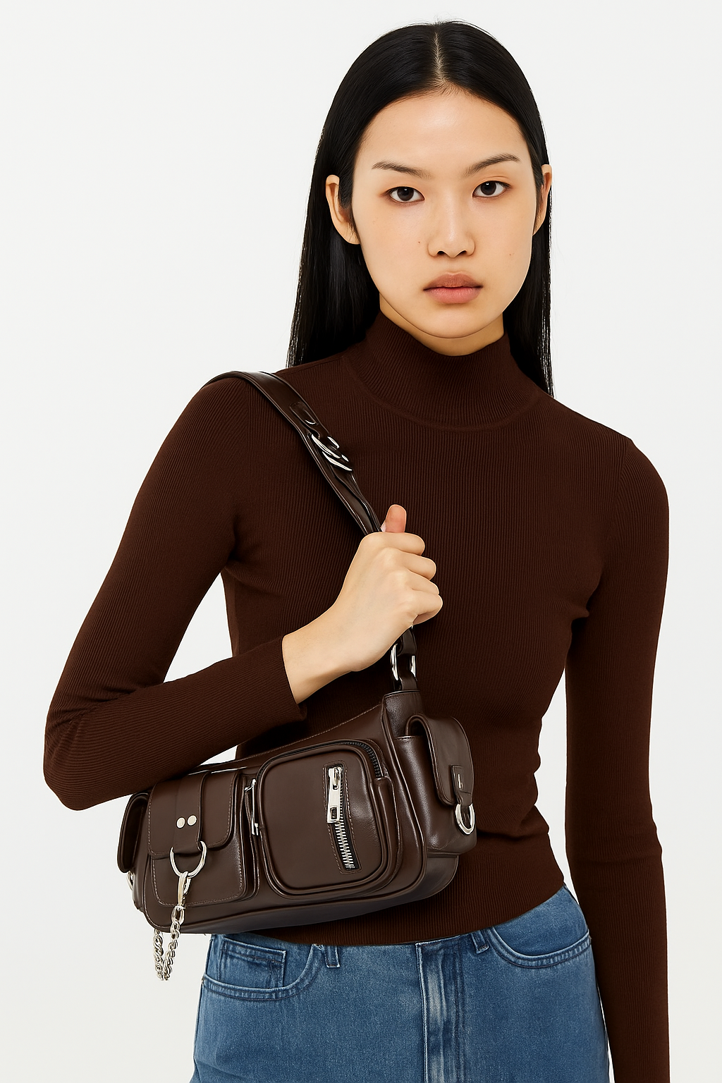 The Rebal bag | Chocolate |
