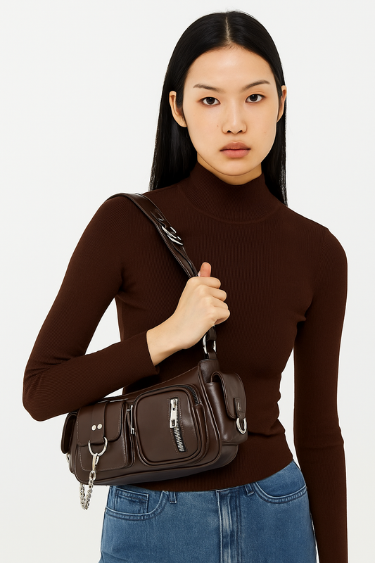 The Rebal bag | Chocolate |