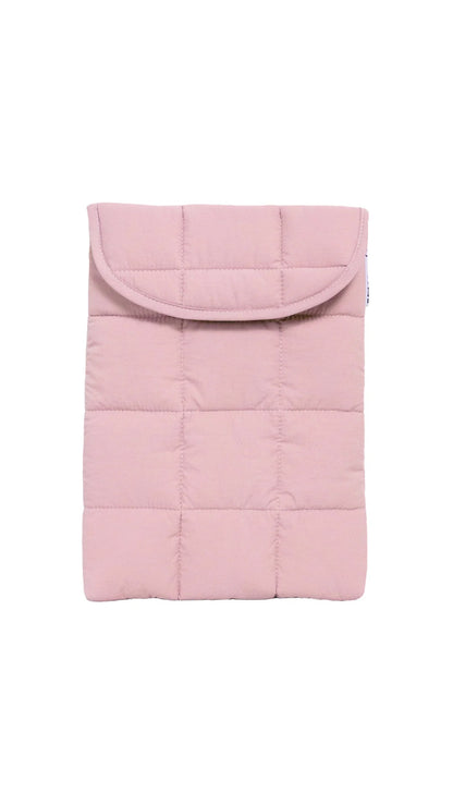 Puffy Laptop Sleeve 13"/14" ( soft pink)