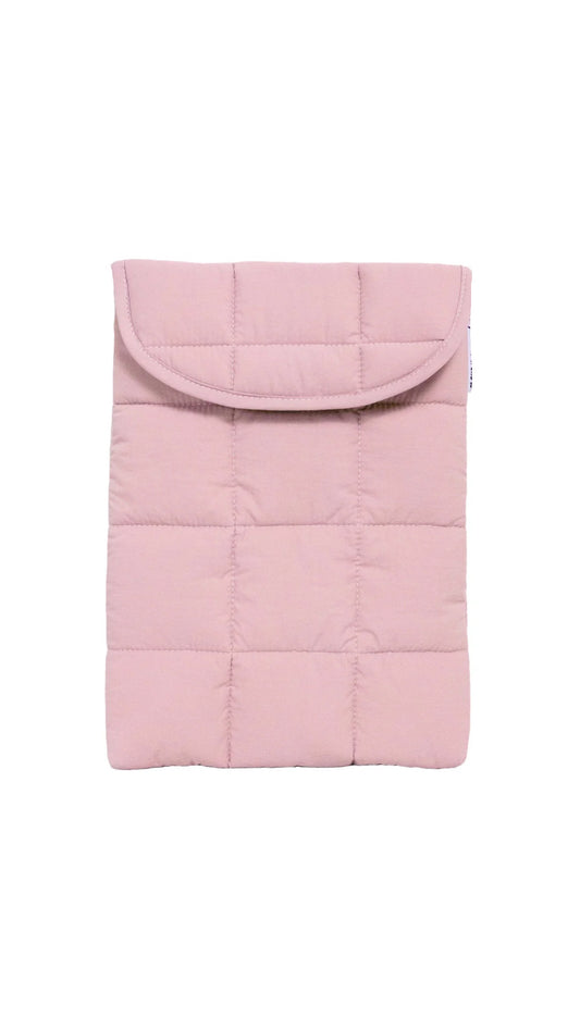 Puffy Laptop Sleeve 13"/14" ( soft pink)