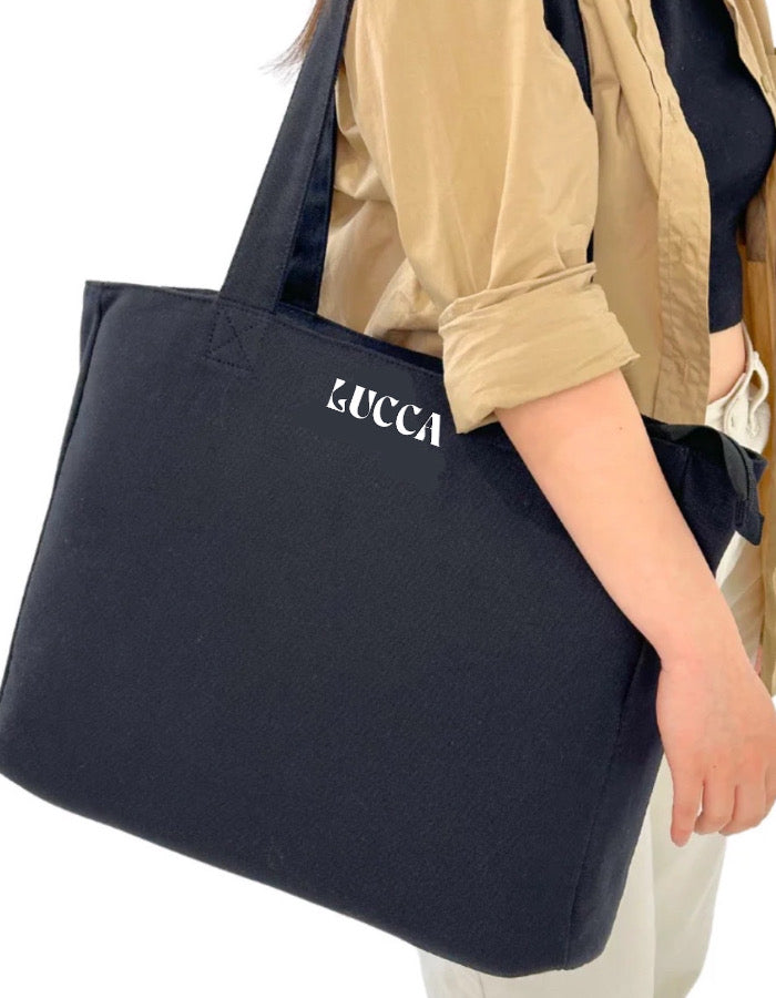 Laptop Tote (Midnight Black)
