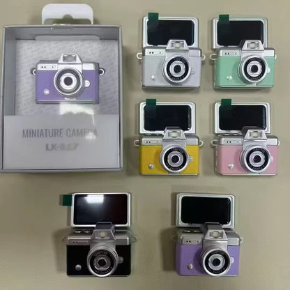 Mini flip digital keychain camera